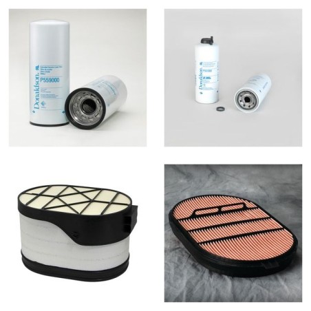 Filter kit for New Holland W270B Air Oil Fuel Filters with Cummins Engine