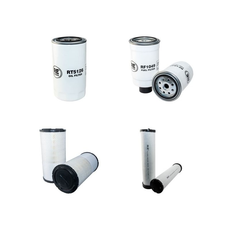 Filter kit for New Holland WE170 Air Oil Fuel Filters with New Holland Engine Year 2010-