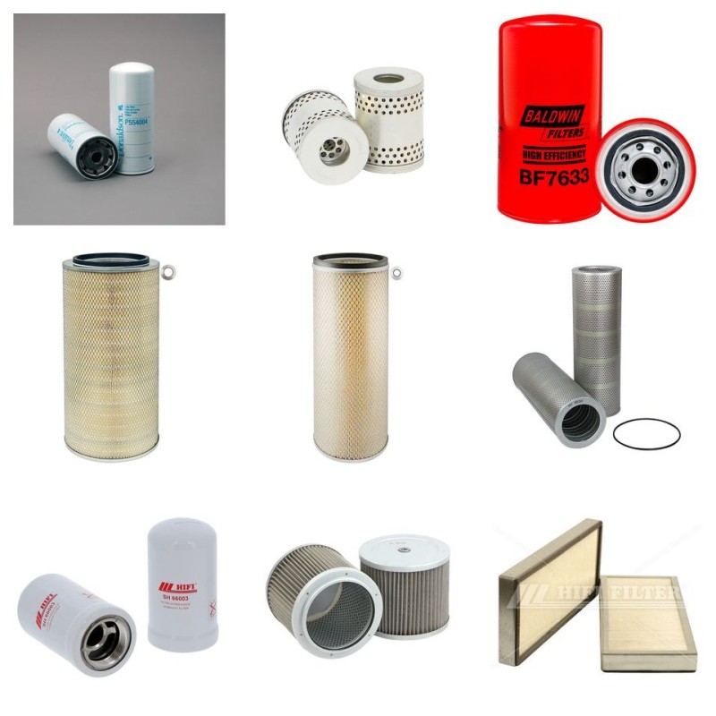Filter kit suitable for CAT 330L/LN with CAT 3306DITA Engine 6ZK1/2EL1/8CK1