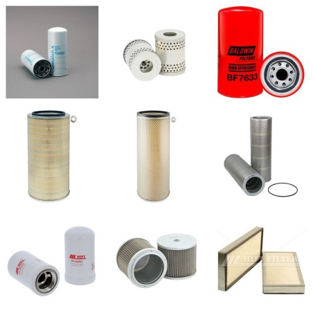 Filter kit suitable for CAT 330L/LN with CAT 3306DITA Engine 6ZK1/2EL1/8CK1