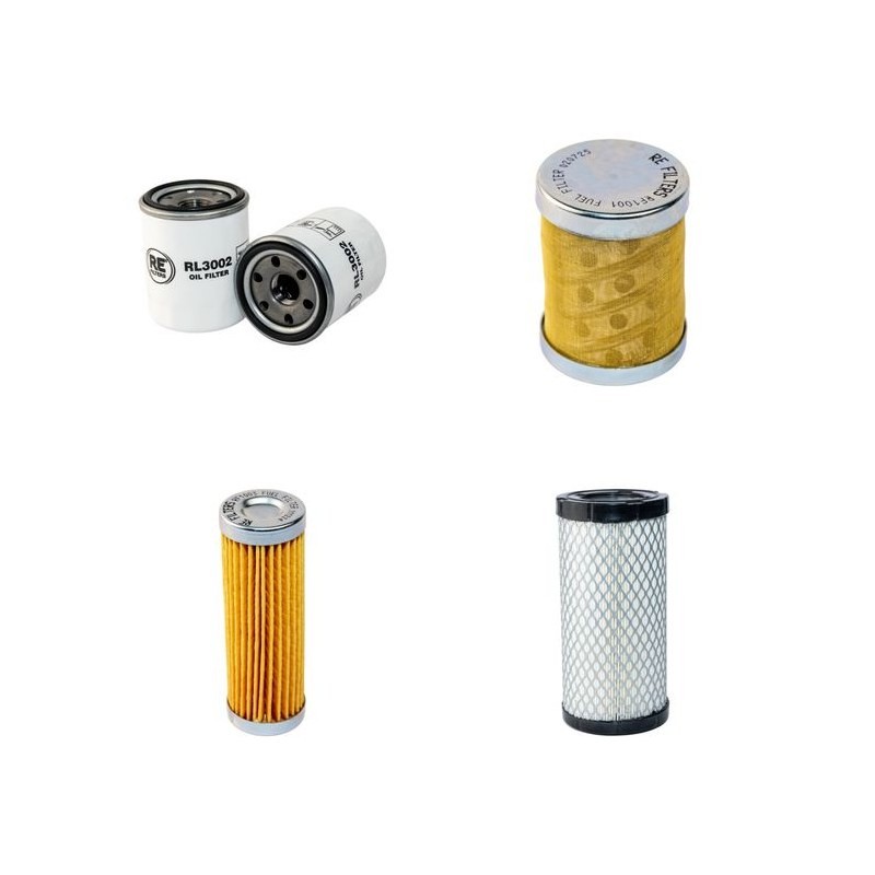 Hanix H15B-2 Service Kit ( Air Filter wo/fins ) Air/ Oil/ Fuel Filters
