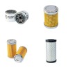 HANIX H 22B Filter Service Kit Air Oil Fuel Filters w/ISUZU 3YC1 Eng.