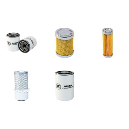 Hanix H22B Filter Service Kit W/ w/Mitsubishi L3E Eng