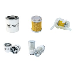 HANIX H26B Filter Service Kit w/Isuzu 3LD1 Eng. Air, Oil,