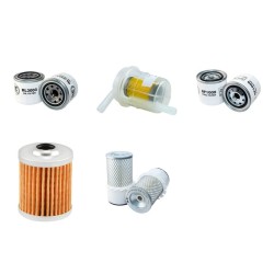HANIX H 29A Filter Service Kit w/Isuzu 3LD1 Eng. Air, Oil, Fuel Filters