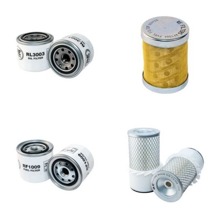 Hanix H36A Filter Service Kit - Air/ Oil/ Fuel Filters