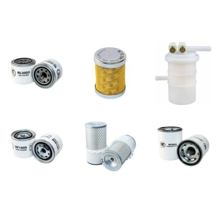 HANIX H 36B/R Filter Service Kit w/Isuzu 3LD1 Eng.