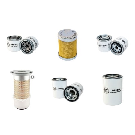 HANIX H 50B Filter Service Kit w/ISUZU 4LE1 Eng.