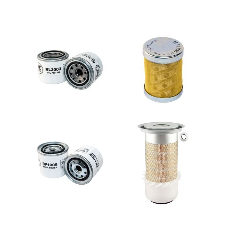 HANIX H 50B Filter Service Kit Air Oil Fuel Filters w/ISUZU 4LE1 Eng.