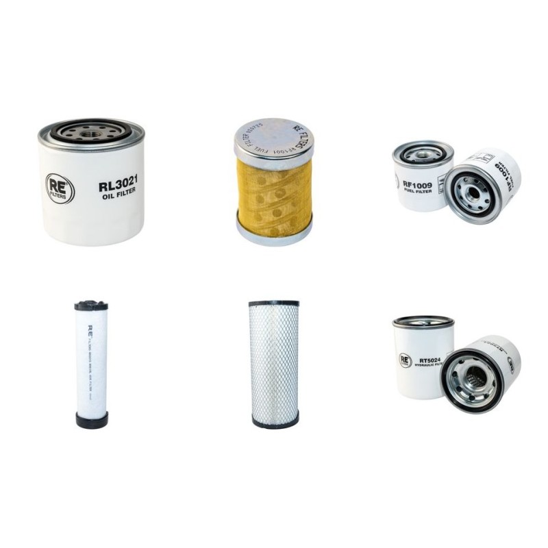 Hanix H75C/ H75V Filter Service Kit  ( Kubota Eng )