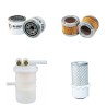Hanix N06-SS Filter Service Kit - W/ Mitsubishi Eng - Air/ Oil/  Fuel Filters
