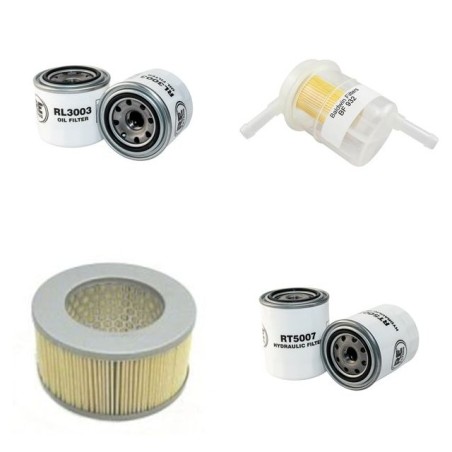 HANIX N 080-2 Filter Service Kit w/Mitsubishi C50 Eng.
