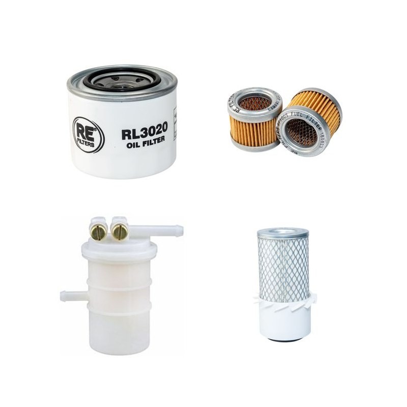 Hanix N120 Filter Service Kit Air/ Oil/ Fuel Filters