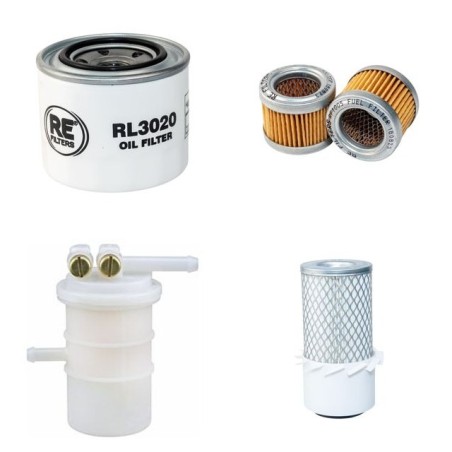 Hanix N120 Filter Service Kit Air/ Oil/ Fuel Filters