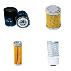 HANIX N 150-2 Filter Service Kit w/Mitsubishi K3B Eng. Air, Oil, Fuel Filters