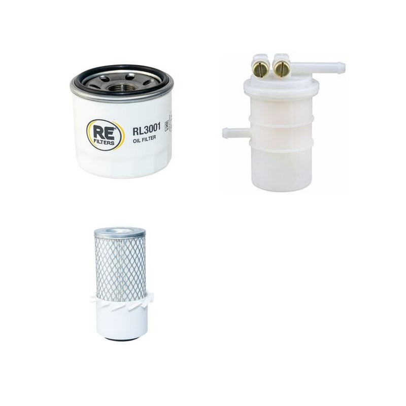 HANIX N 250  Filter Service Kit Air Oil Fuel Filters   SN   1252051-
