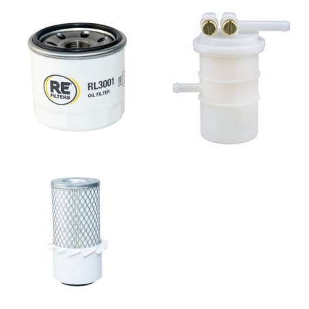 HANIX N 250  Filter Service Kit Air Oil Fuel Filters   SN   1252051-