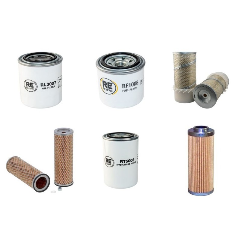 HANIX N 350 Filter Service Kit w/ISUZU 4ZYL. Eng.