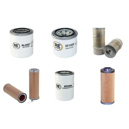 HANIX N 350 Filter Service Kit w/ISUZU 4ZYL. Eng.