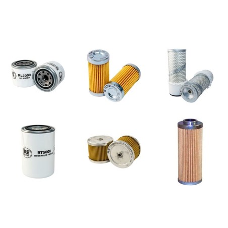 HANIX N 350 Filter Service Kit w/Mitsubishi K4E Eng.