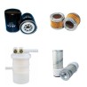 HANIX N 350-2  Filter Service Kit Air Oil Fuel Filters w/Mitsubishi Eng. SN  -3160050