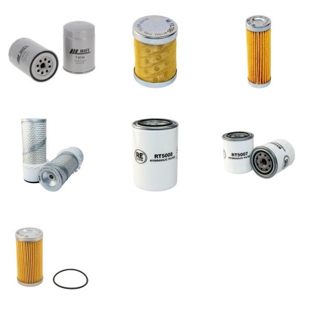 HANIX N 350-2 Filter Service Kit w/Mitsubishi K4E Eng. SN 3160051-