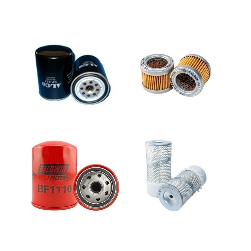 HANIX S+B 800-2 Filter Service Kit Air Oil Fuel Filters