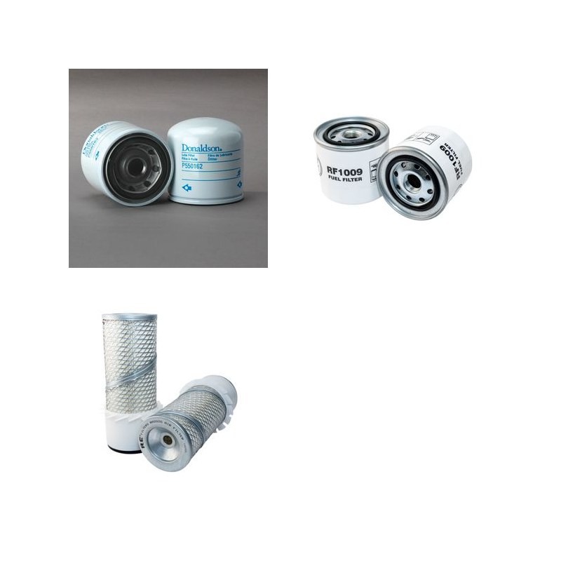 HANIX RT 400 Filter Service Kit Air Oil Fuel Filters w/ISUZU 3AB1 Eng.