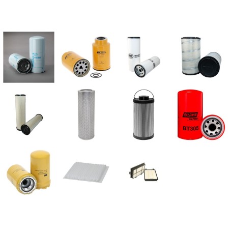 CAT 336 D LN Filter Service Kit w/CAT C9THY- Eng. SN  MYG1/PPN1/THXY1 YR  2009-