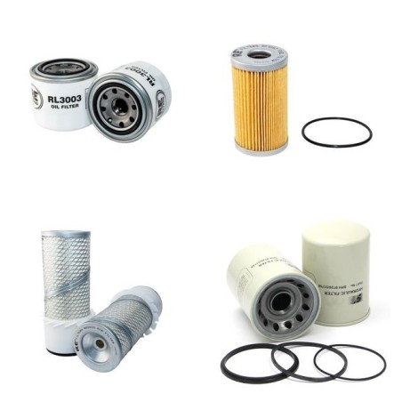NORDBERG CV 40D Filter Service Kit w/John Deere 3015Df005 Eng. 1994-2003