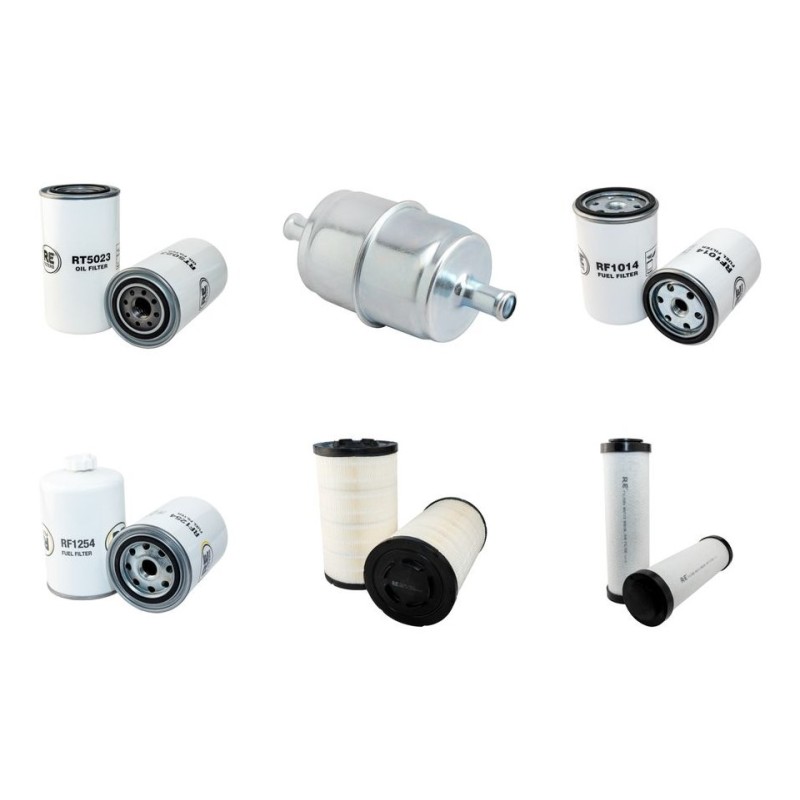 O+K F 106 (A) Filter Service Kit Air Oil Fuel Filters w/Cummins 6BT5.9 Eng.   YR  2001-