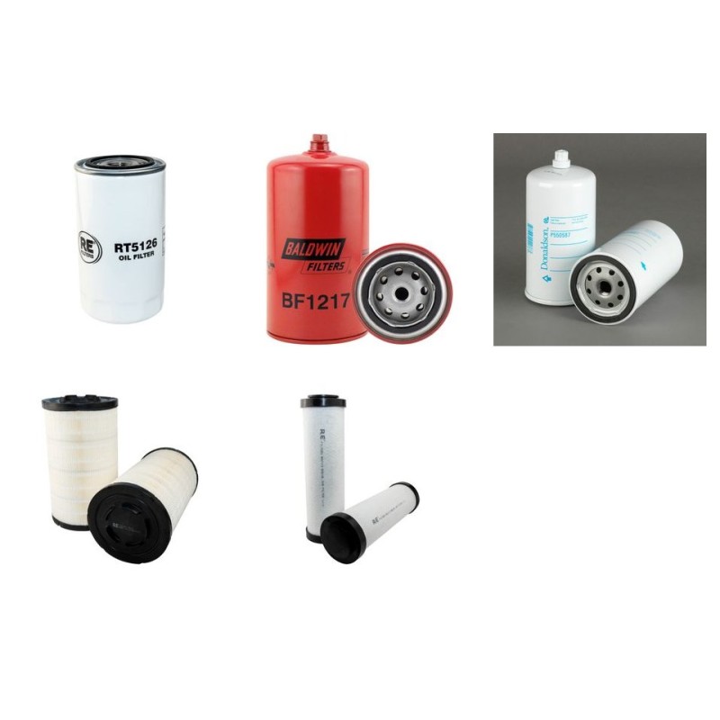 O+K F 106-6 Filter Service Kit Air Oil Fuel Filters w/IVECO Eng.