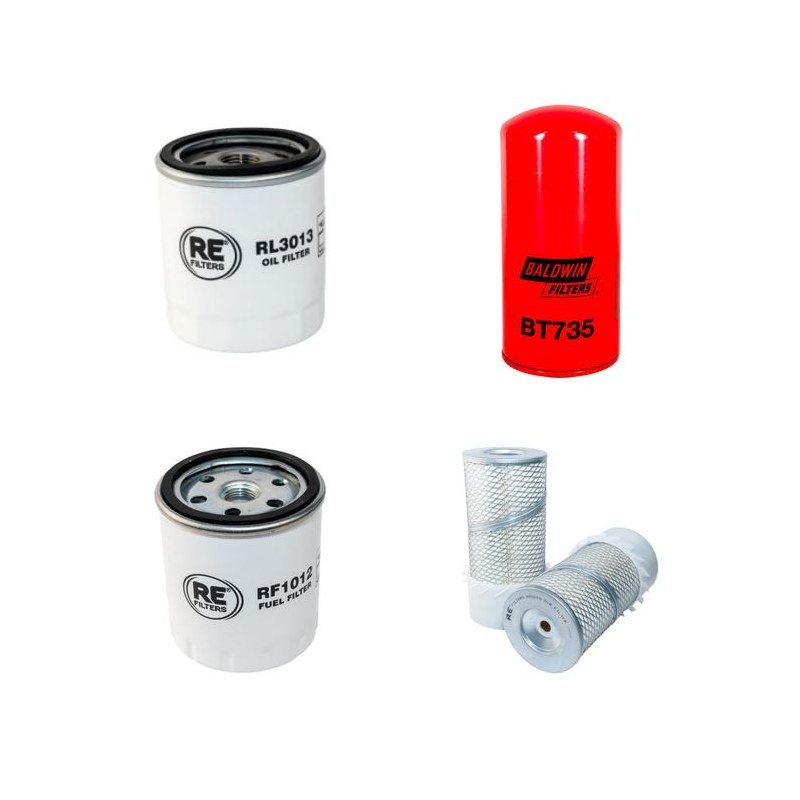 O+K L 4 Filter Service Kit w/Deutz F2L411 Eng.