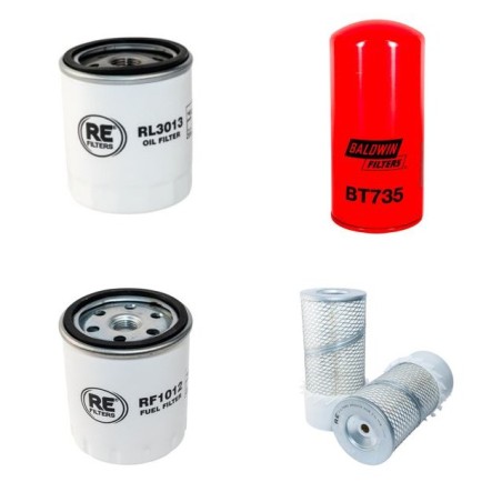 O+K L 4 Filter Service Kit w/Deutz F2L411 Eng.
