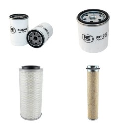 O+K L5B Filter Service Kit Air Oil Fuel Filters w/Deutz