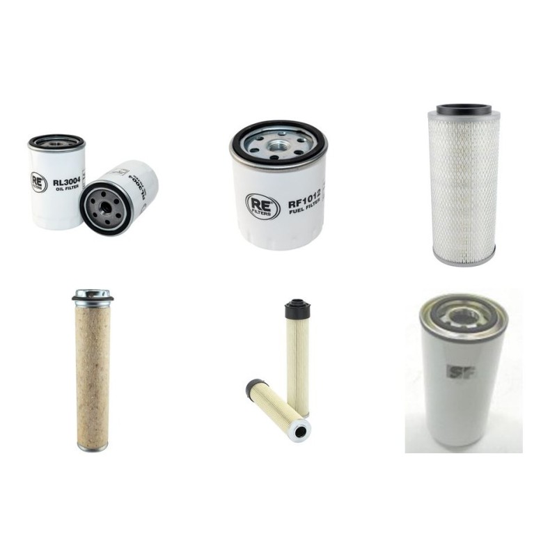 O+K L 8.1 Filter Service Kit w/Deutz F4L1011 Eng.
