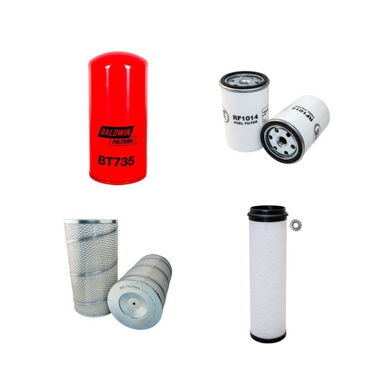 O+K L 15B Filter Service Kit Air Oil Fuel Filters w/Deutz BF 4L913 Eng.   YR  1998-
