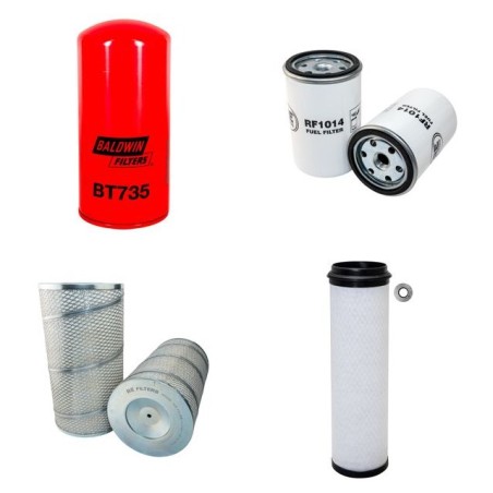 O+K L 15B Filter Service Kit Air Oil Fuel Filters w/Deutz BF 4L913 Eng.   YR  1998-