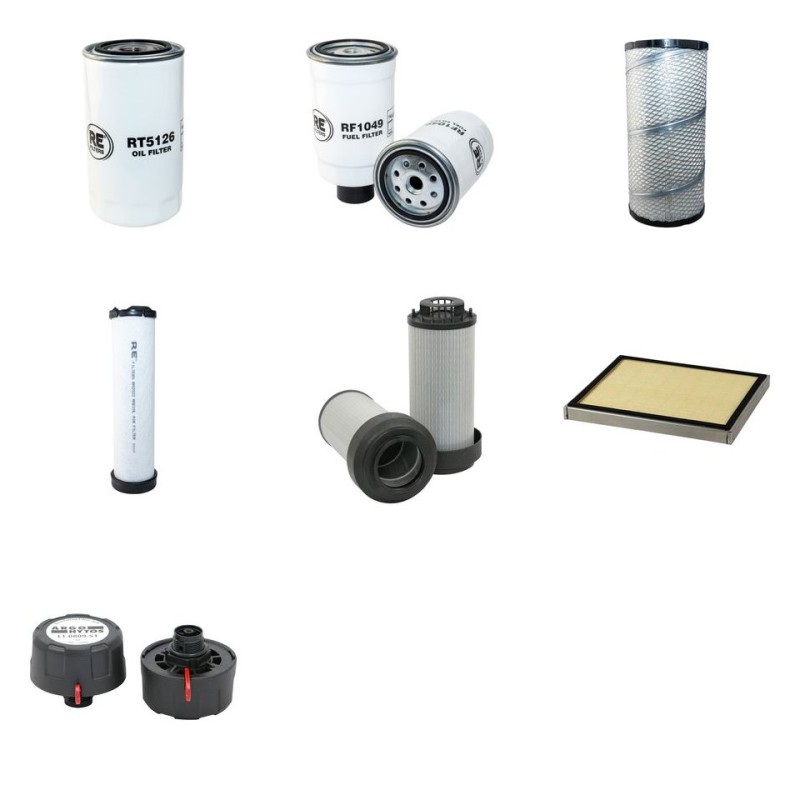 O+K MH CITY Filter Service Kit w/CNH F4GE9484E Eng.   YR  2008-