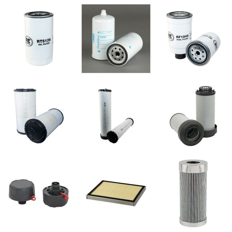 O+K MH PLUS Serie B/S Filter Service Kit w/CNH F4BE0684D Eng.   YR  2003-