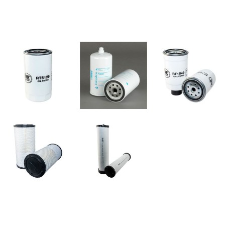 O+K MH PLUS Serie B/S Filter Service Kit Air Oil Fuel Filters w/CNH F4BE0684D Eng.   YR  2003-