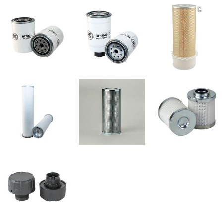 O+K MH 2.5 Filter Service Kit w/Perkins Eng.