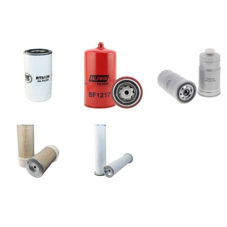 O+K MH 2.6 Filter Service Kit w/CNH F4BE0454B-F4BE0484B Eng.