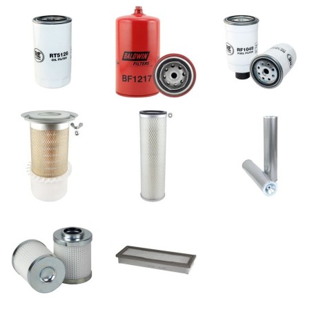 O+K MH 4.6 Filter Service Kit w/CNH F4BE0484E*D601 Eng.