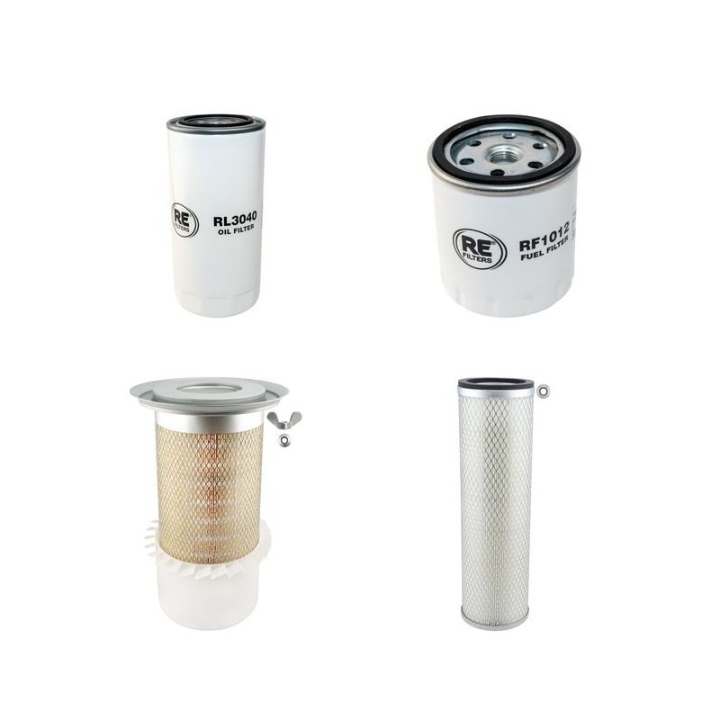 O+K MH 5 PMS Filter Service Kit Air Oil Fuel Filters w/Deutz BF6M1012 Eng.