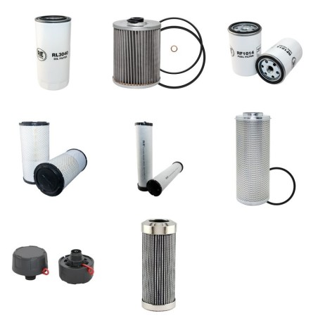 O+K MH 5.5 Filter Service Kit w/Deutz BF6M1012EC Eng.   YR  2000-