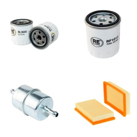 O+K RH 1.1 Filter Service Kit Air Oil Fuel Filters w/Deutz FM 1008 (3ZYL) Eng.