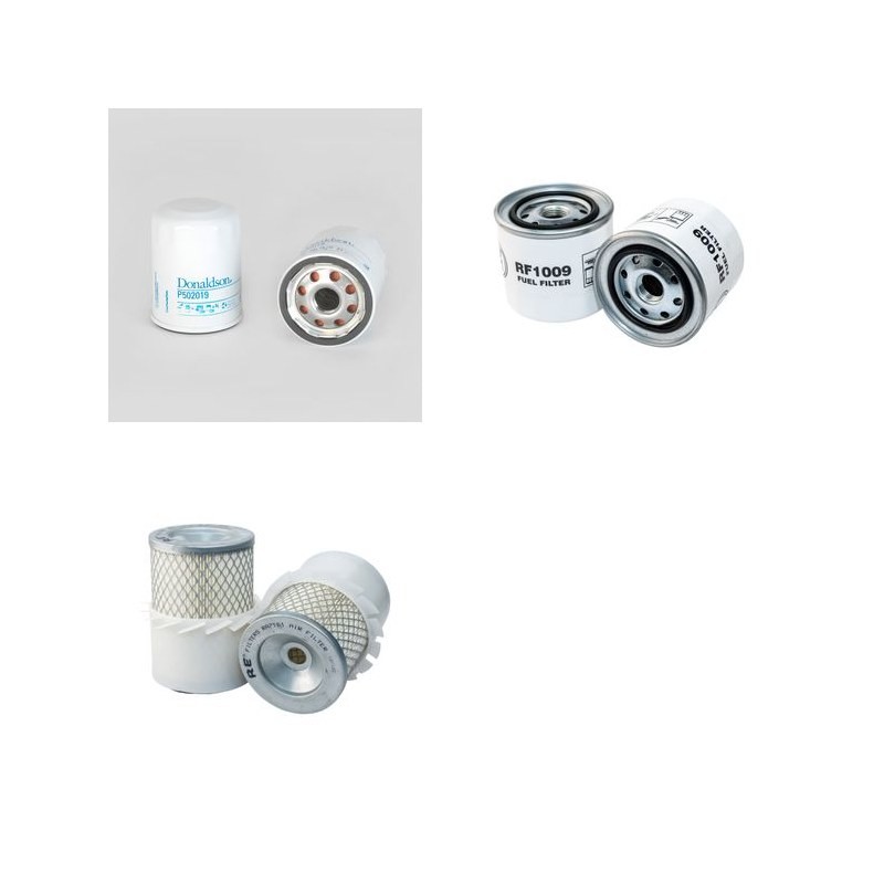 O+K RH 1.1 Filter Service Kit Air Oil Fuel Filters w/Perkins/SHIBAURA Eng.
