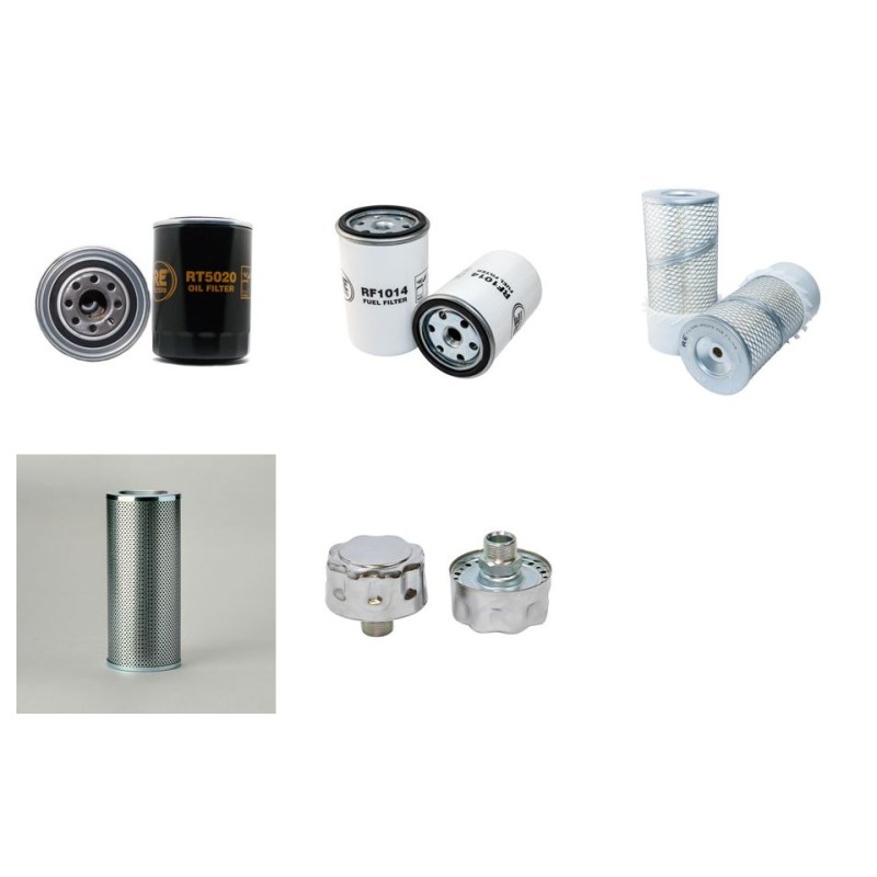 O+K RH 4 Filter Service Kit w/Deutz F4L912 Eng.