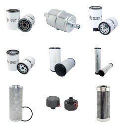 O+K RH 4.5 (Cityline) Filter Service Kit w/Cummins 4BTA3.9C Eng.   YR  2000-